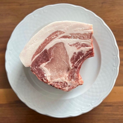Bone-in pork chop