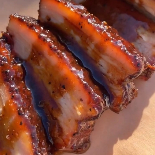Korean smoked bbq belly